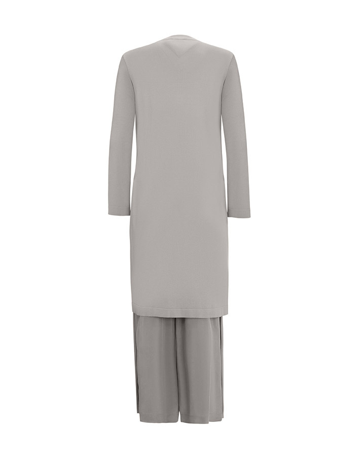 T25Y-7006 Gathered Waist Wide Leg Cupro - 11