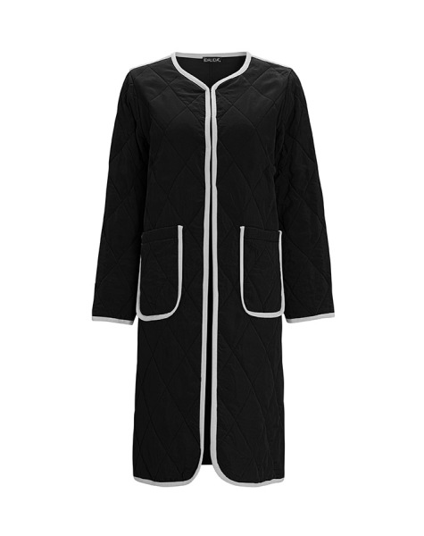 T25Y-8003 Quilted Solid Color Jacket - 7