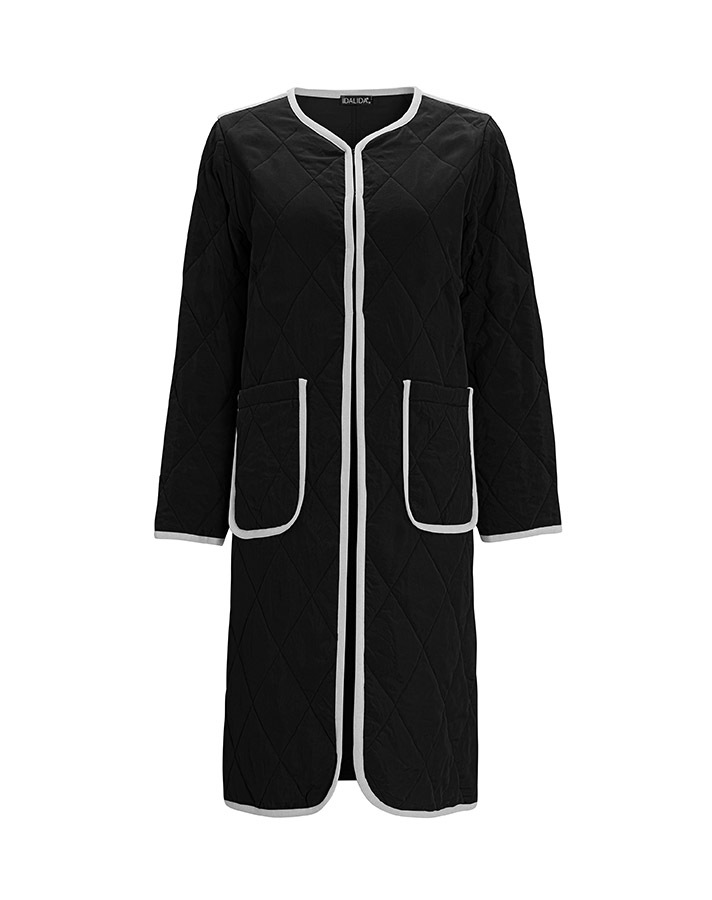 T25Y-8003 Quilted Solid Color Jacket - 7