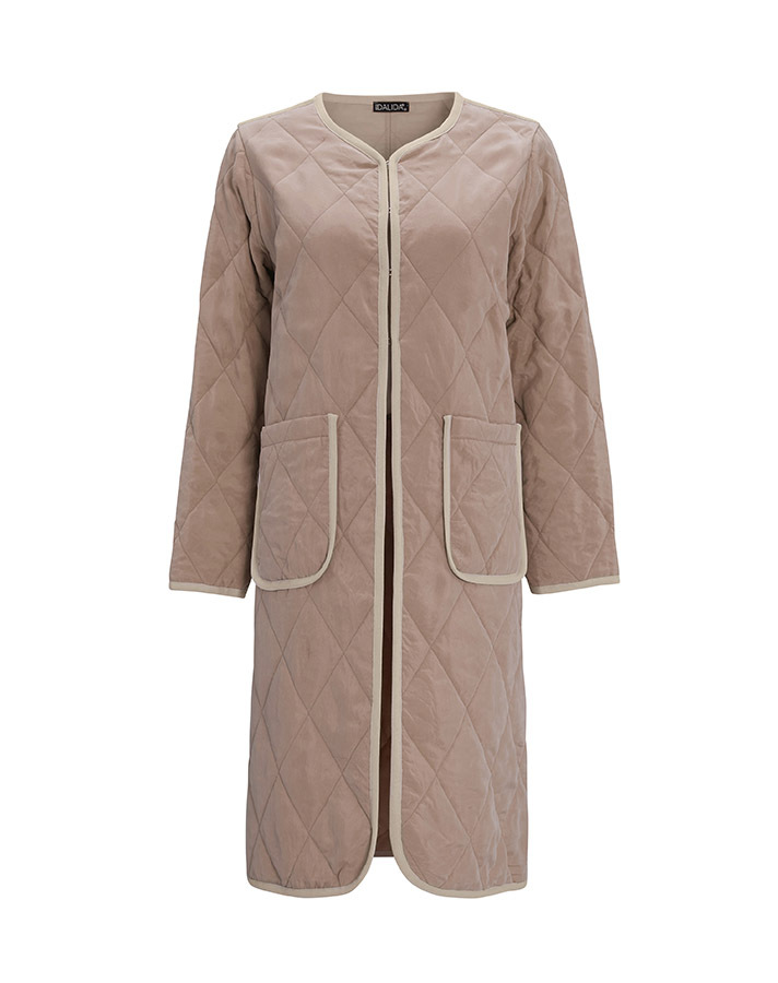 T25Y-8003 Quilted Solid Color Jacket - 11