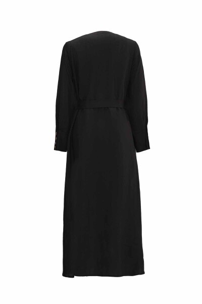 Beli Kemerli Siyah Ceket - Miss Dalida (1)