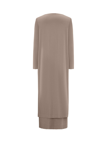 T25Y-9007 Self-Perforated Long Knitwear Cardigan - 5