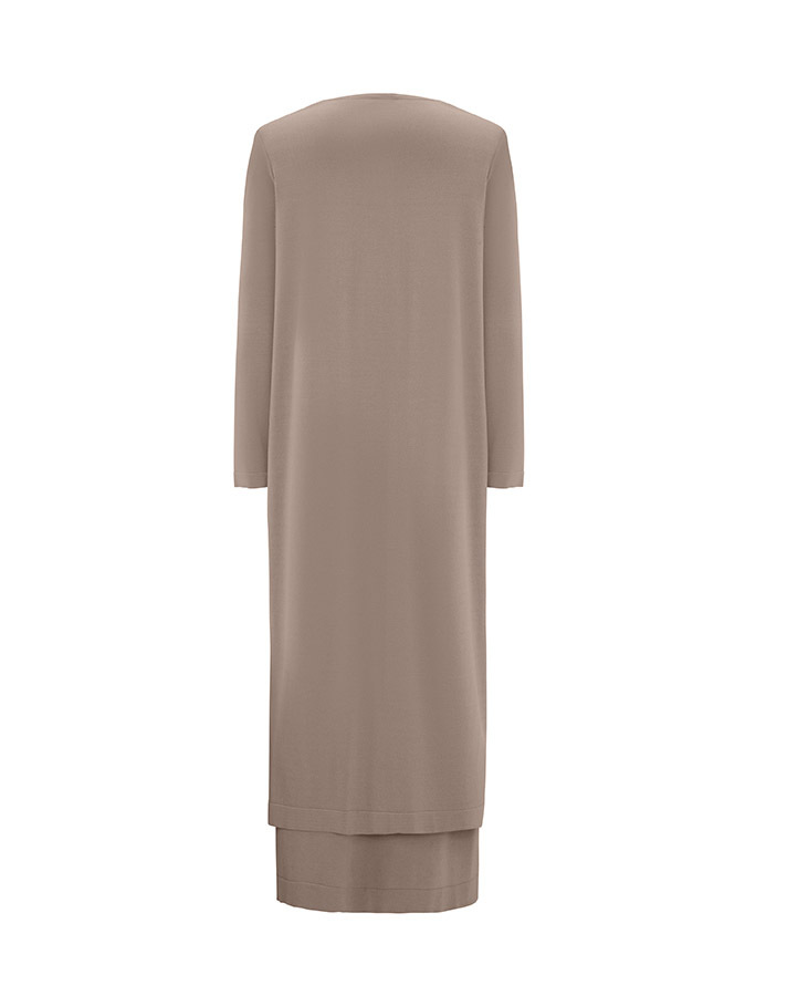 T25Y-9007 Self-Perforated Long Knitwear Cardigan - 5