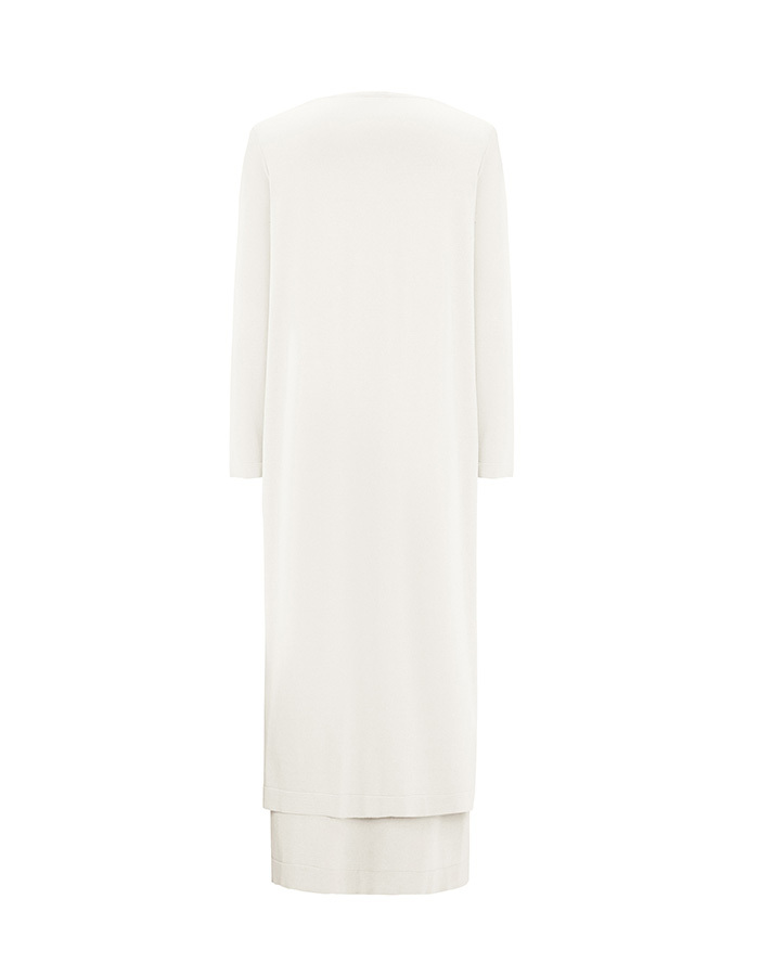 T25Y-9007 Self-Perforated Long Knitwear Cardigan - 11