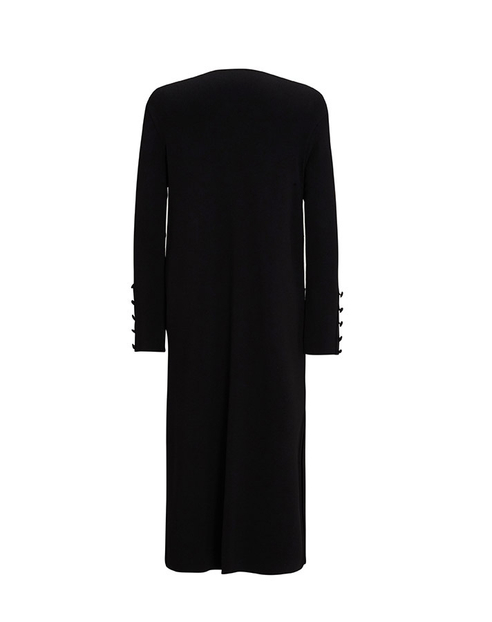 T25Y-9026 Three Pocket Clean Cut Long Cardigan - 14