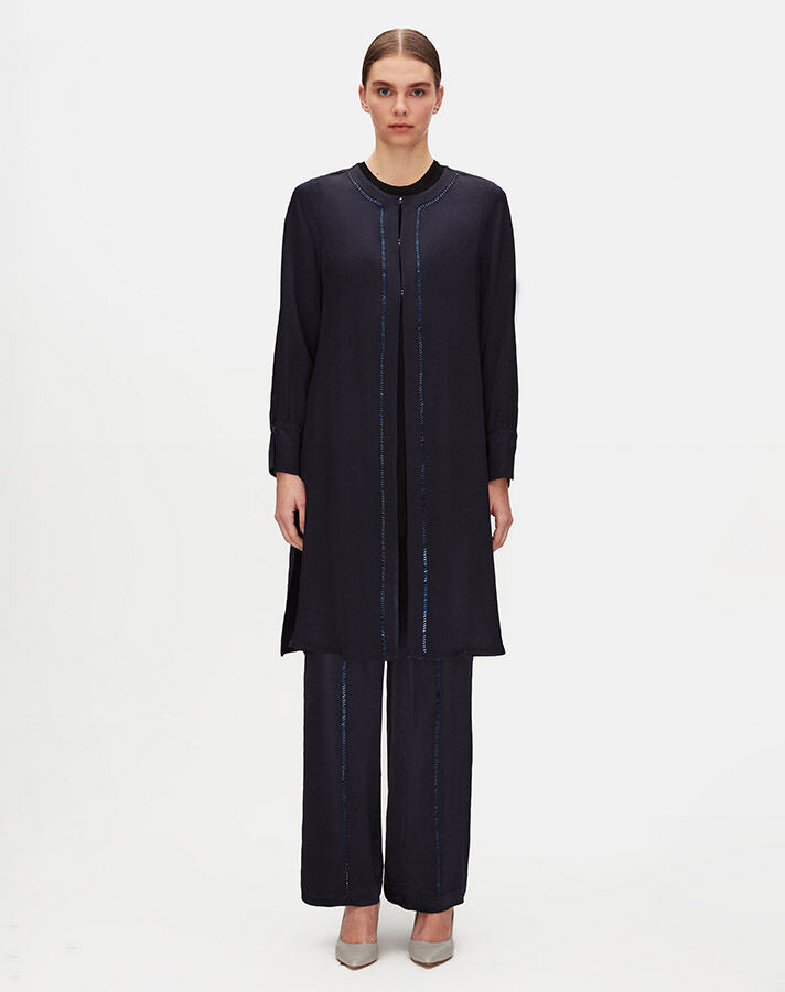 Taş Detaylı Pantolon - 7